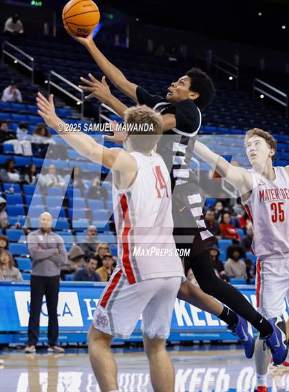 Thumbnail 2 in Crespi vs Mater Dei  (Mission-Trinity Challenge @ Pauley Pavilion -UCLA) photogallery.