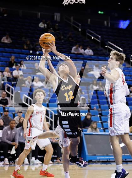 Thumbnail 1 in Crespi vs Mater Dei  (Mission-Trinity Challenge @ Pauley Pavilion -UCLA) photogallery.