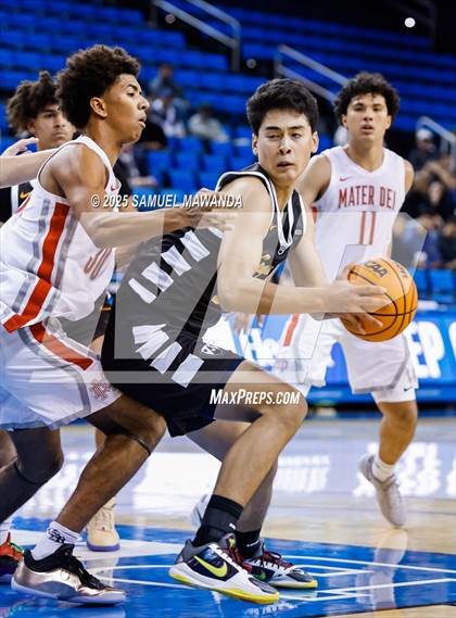 Thumbnail 3 in Crespi vs Mater Dei  (Mission-Trinity Challenge @ Pauley Pavilion -UCLA) photogallery.