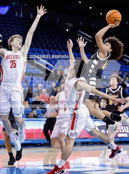 Thumbnail 1 in Crespi vs Mater Dei  (Mission-Trinity Challenge @ Pauley Pavilion -UCLA) photogallery.