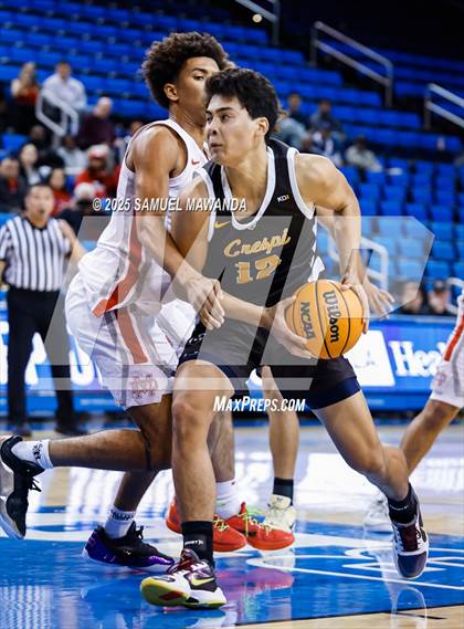 Thumbnail 2 in Crespi vs Mater Dei  (Mission-Trinity Challenge @ Pauley Pavilion -UCLA) photogallery.