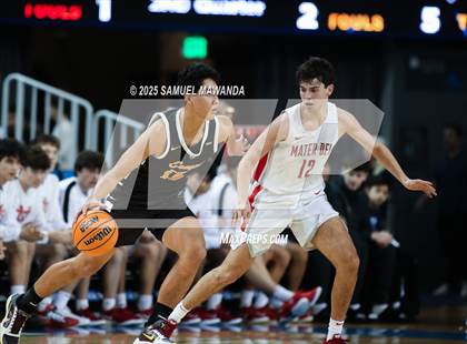 Thumbnail 2 in Crespi vs Mater Dei  (Mission-Trinity Challenge @ Pauley Pavilion -UCLA) photogallery.