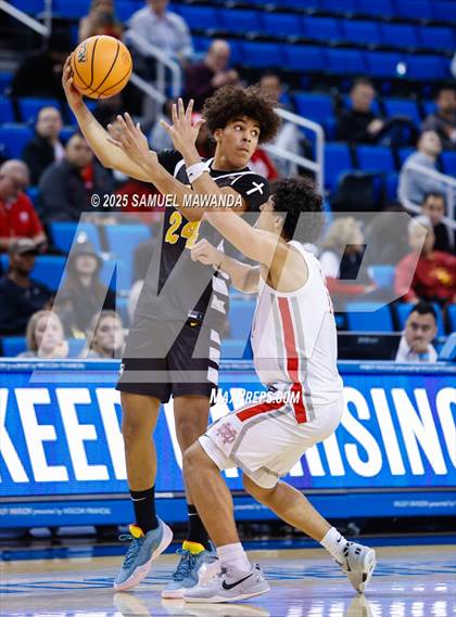 Thumbnail 1 in Crespi vs Mater Dei  (Mission-Trinity Challenge @ Pauley Pavilion -UCLA) photogallery.