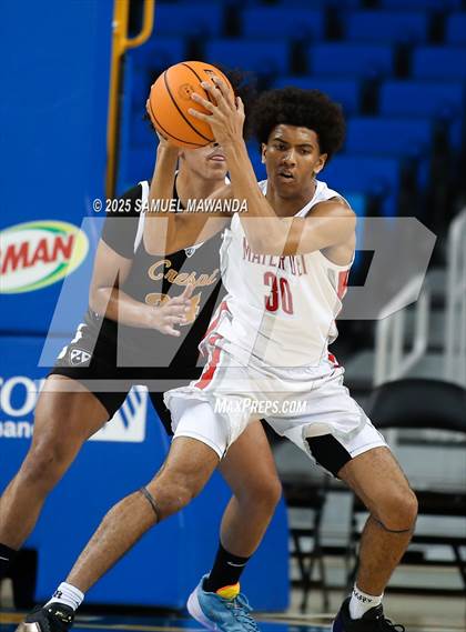 Thumbnail 1 in Crespi vs Mater Dei  (Mission-Trinity Challenge @ Pauley Pavilion -UCLA) photogallery.