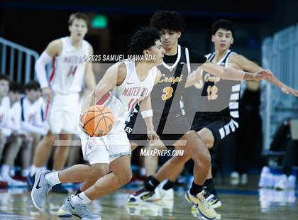 Thumbnail 1 in Crespi vs Mater Dei  (Mission-Trinity Challenge @ Pauley Pavilion -UCLA) photogallery.