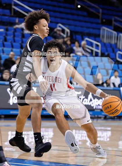 Thumbnail 1 in Crespi vs Mater Dei  (Mission-Trinity Challenge @ Pauley Pavilion -UCLA) photogallery.
