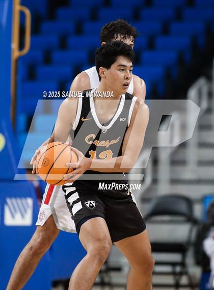 Thumbnail 2 in Crespi vs Mater Dei  (Mission-Trinity Challenge @ Pauley Pavilion -UCLA) photogallery.
