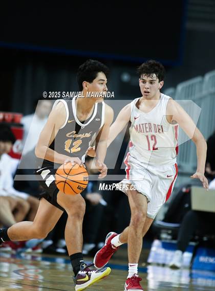 Thumbnail 3 in Crespi vs Mater Dei  (Mission-Trinity Challenge @ Pauley Pavilion -UCLA) photogallery.