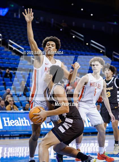 Thumbnail 3 in Crespi vs Mater Dei  (Mission-Trinity Challenge @ Pauley Pavilion -UCLA) photogallery.