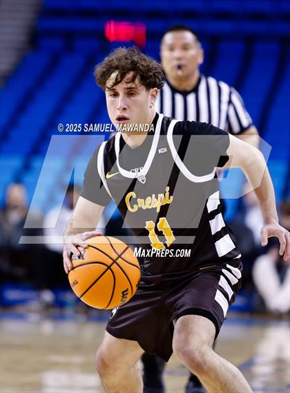 Thumbnail 1 in Crespi vs Mater Dei  (Mission-Trinity Challenge @ Pauley Pavilion -UCLA) photogallery.