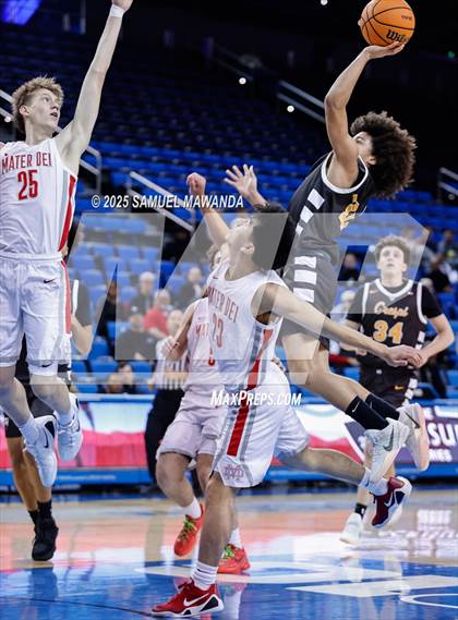 Thumbnail 2 in Crespi vs Mater Dei  (Mission-Trinity Challenge @ Pauley Pavilion -UCLA) photogallery.