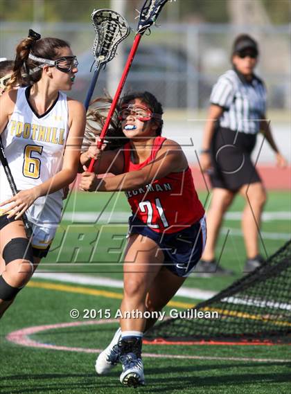 Thumbnail 3 in Foothill vs Beckman (Orange County Championship) photogallery.