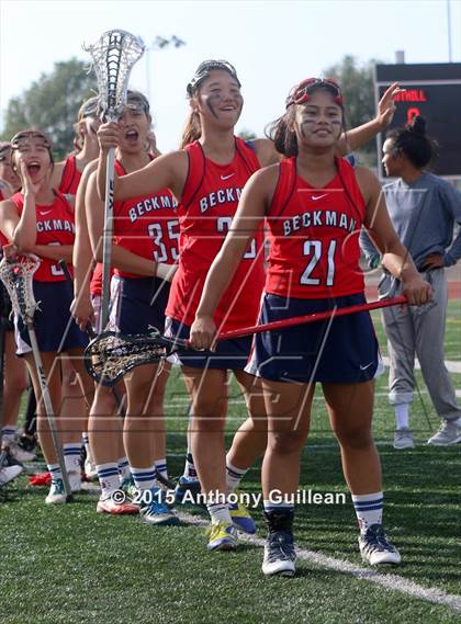 Thumbnail 1 in Foothill vs Beckman (Orange County Championship) photogallery.