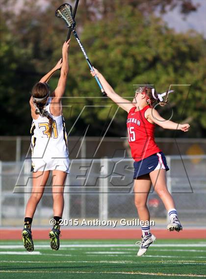 Thumbnail 2 in Foothill vs Beckman (Orange County Championship) photogallery.
