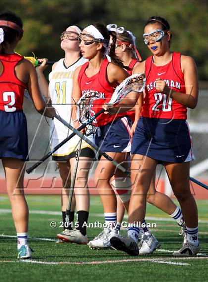 Thumbnail 2 in Foothill vs Beckman (Orange County Championship) photogallery.