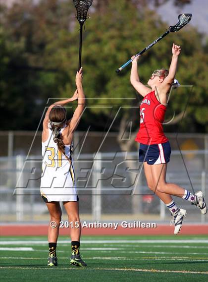 Thumbnail 3 in Foothill vs Beckman (Orange County Championship) photogallery.