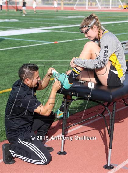 Thumbnail 3 in Foothill vs Beckman (Orange County Championship) photogallery.