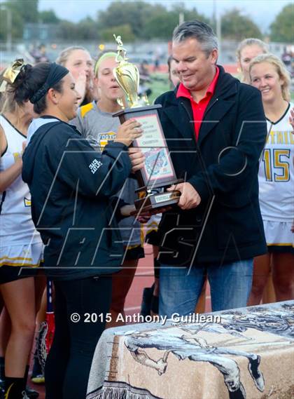 Thumbnail 3 in Foothill vs Beckman (Orange County Championship) photogallery.