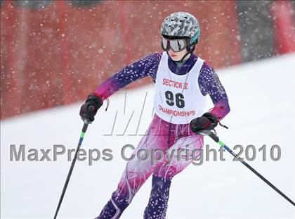 Thumbnail 3 in Section 5 Girls Giant Slalom Championships @ Bristol photogallery.