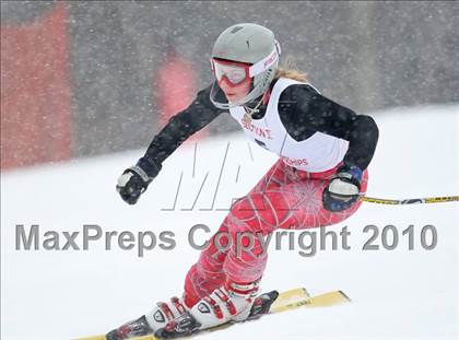 Thumbnail 3 in Section 5 Girls Giant Slalom Championships @ Bristol photogallery.