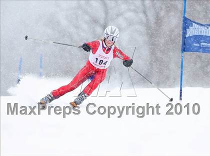 Thumbnail 2 in Section 5 Girls Giant Slalom Championships @ Bristol photogallery.