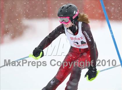 Thumbnail 1 in Section 5 Girls Giant Slalom Championships @ Bristol photogallery.