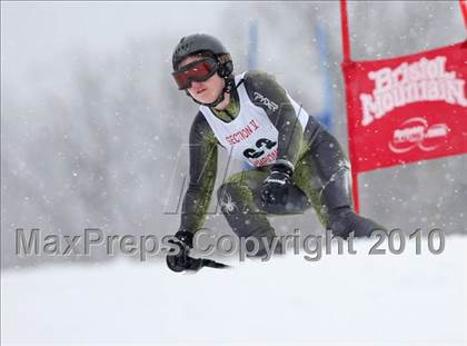 Thumbnail 3 in Section 5 Girls Giant Slalom Championships @ Bristol photogallery.