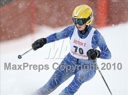 Thumbnail 3 in Section 5 Girls Giant Slalom Championships @ Bristol photogallery.