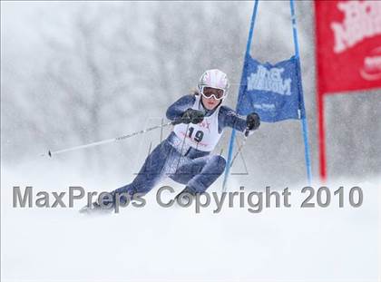 Thumbnail 2 in Section 5 Girls Giant Slalom Championships @ Bristol photogallery.