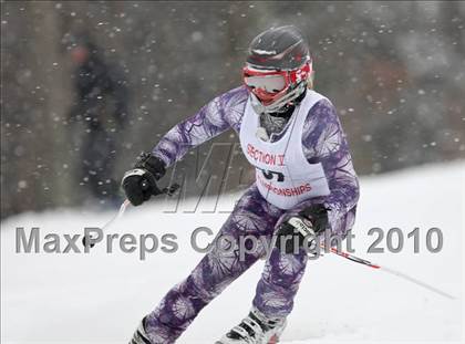 Thumbnail 2 in Section 5 Girls Giant Slalom Championships @ Bristol photogallery.