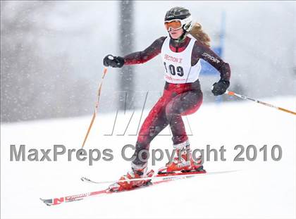 Thumbnail 3 in Section 5 Girls Giant Slalom Championships @ Bristol photogallery.