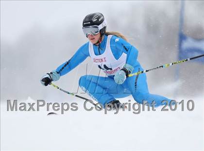 Thumbnail 3 in Section 5 Girls Giant Slalom Championships @ Bristol photogallery.