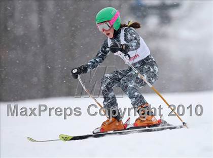 Thumbnail 1 in Section 5 Girls Giant Slalom Championships @ Bristol photogallery.