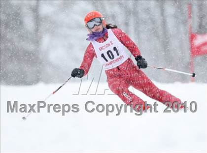 Thumbnail 2 in Section 5 Girls Giant Slalom Championships @ Bristol photogallery.