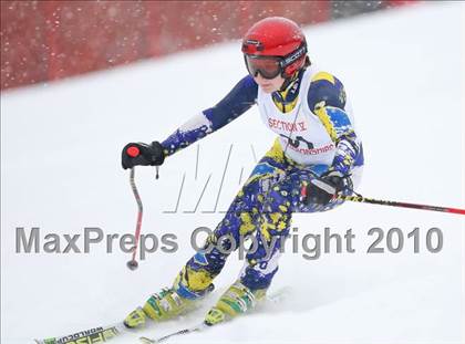 Thumbnail 1 in Section 5 Girls Giant Slalom Championships @ Bristol photogallery.