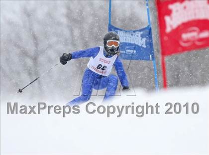 Thumbnail 1 in Section 5 Girls Giant Slalom Championships @ Bristol photogallery.