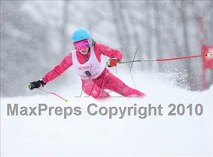 Thumbnail 2 in Section 5 Girls Giant Slalom Championships @ Bristol photogallery.