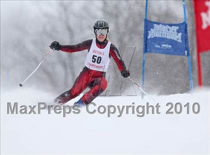 Thumbnail 3 in Section 5 Girls Giant Slalom Championships @ Bristol photogallery.