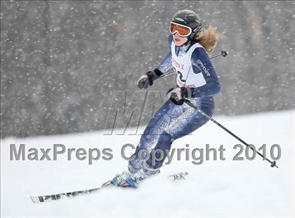 Thumbnail 2 in Section 5 Girls Giant Slalom Championships @ Bristol photogallery.