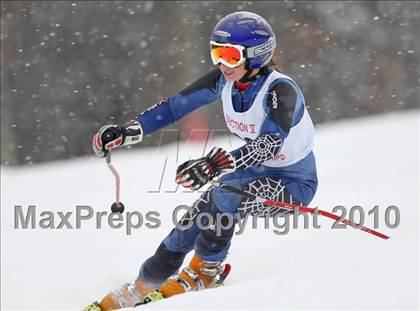 Thumbnail 1 in Section 5 Girls Giant Slalom Championships @ Bristol photogallery.