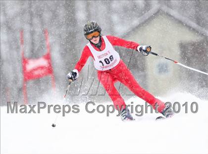 Thumbnail 1 in Section 5 Girls Giant Slalom Championships @ Bristol photogallery.