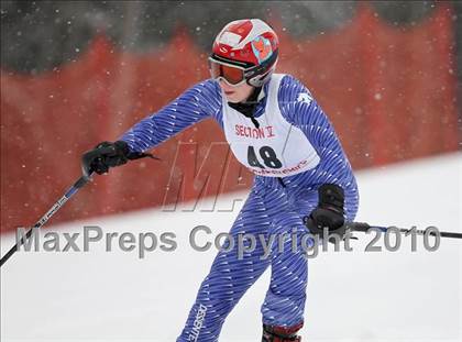 Thumbnail 1 in Section 5 Girls Giant Slalom Championships @ Bristol photogallery.