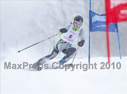 Thumbnail 2 in Section 5 Girls Giant Slalom Championships @ Bristol photogallery.