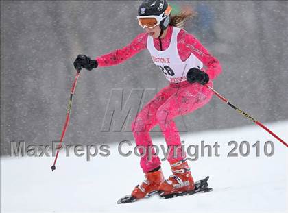 Thumbnail 3 in Section 5 Girls Giant Slalom Championships @ Bristol photogallery.