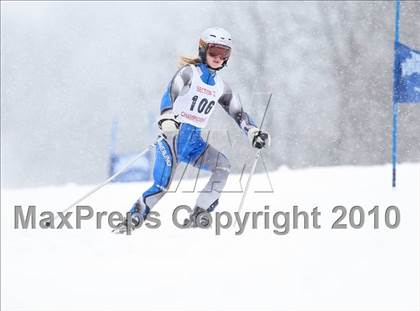 Thumbnail 2 in Section 5 Girls Giant Slalom Championships @ Bristol photogallery.