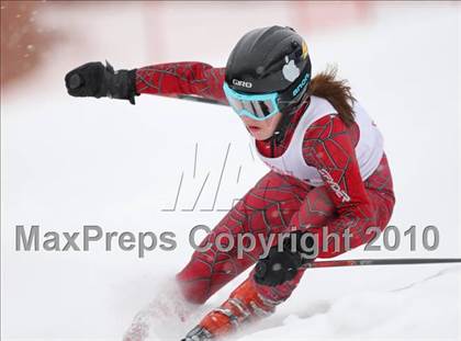 Thumbnail 3 in Section 5 Girls Giant Slalom Championships @ Bristol photogallery.