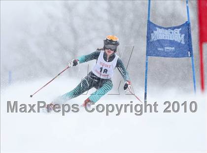 Thumbnail 2 in Section 5 Girls Giant Slalom Championships @ Bristol photogallery.