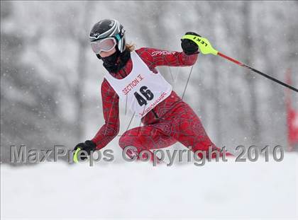 Thumbnail 2 in Section 5 Girls Giant Slalom Championships @ Bristol photogallery.