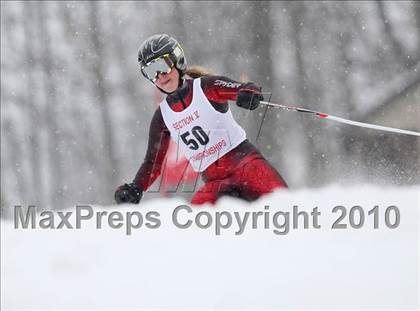 Thumbnail 2 in Section 5 Girls Giant Slalom Championships @ Bristol photogallery.