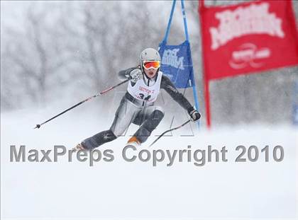 Thumbnail 1 in Section 5 Girls Giant Slalom Championships @ Bristol photogallery.